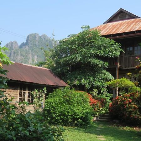 Maylyn Guesthouse Vang Vieng Dış mekan fotoğraf