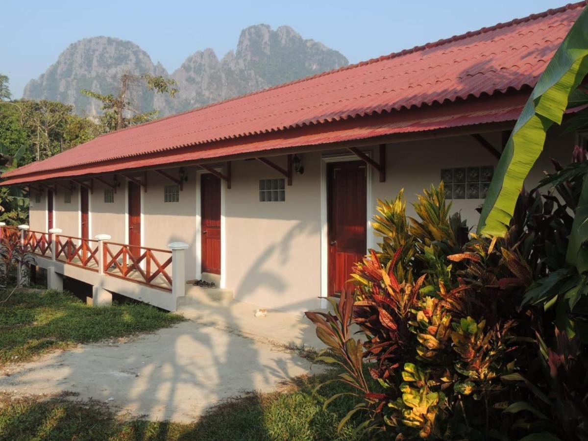 Maylyn Guesthouse Vang Vieng Dış mekan fotoğraf