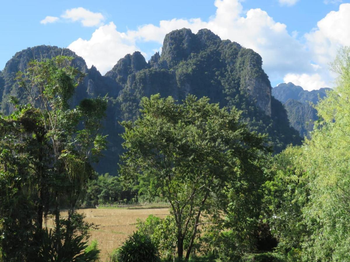 Maylyn Guesthouse Vang Vieng Dış mekan fotoğraf