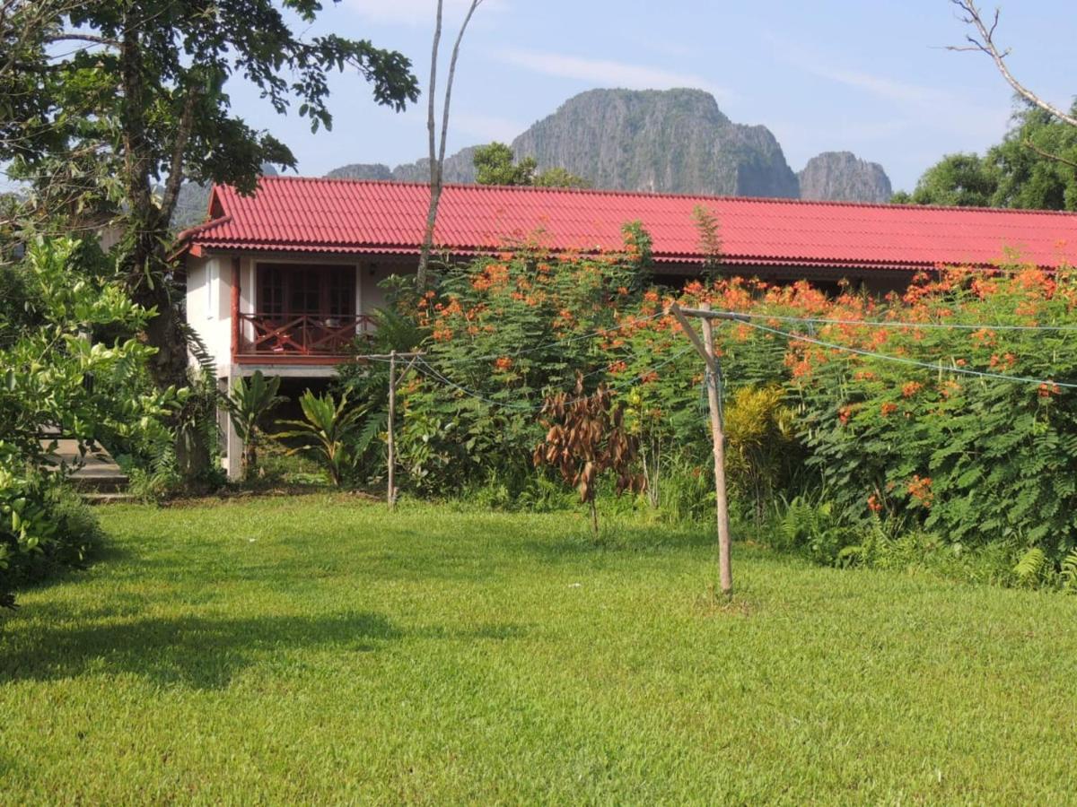 Maylyn Guesthouse Vang Vieng Dış mekan fotoğraf